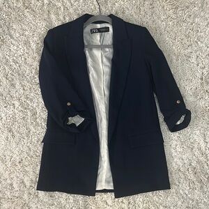 Zara Women's Navy Blazer